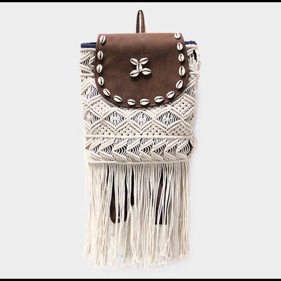 Handbags - NEW!!! Boho Fringe Festival Backpack